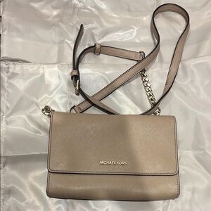 Michael Kors Beige Crossbody Bag